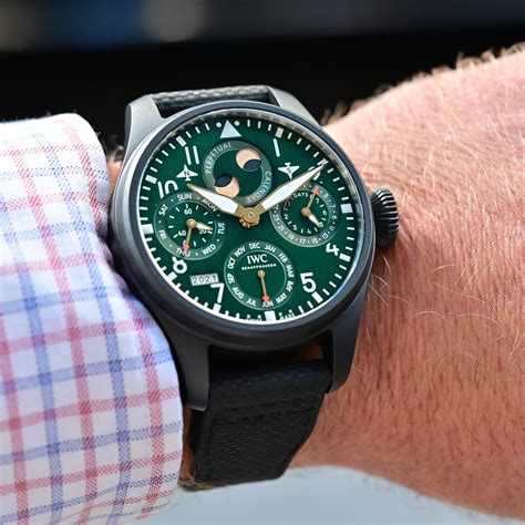 IWC Big Pilot Racing Green Perpetual Automatic Green Dial